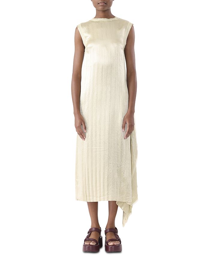 Платье из плиссированного сатина с открытой складкой Jason Wu Collection, слоновая кость/кремовый
Платье из плиссированного сатина с открытой складкой Jason Wu Collection, слоновая кость/кремовый