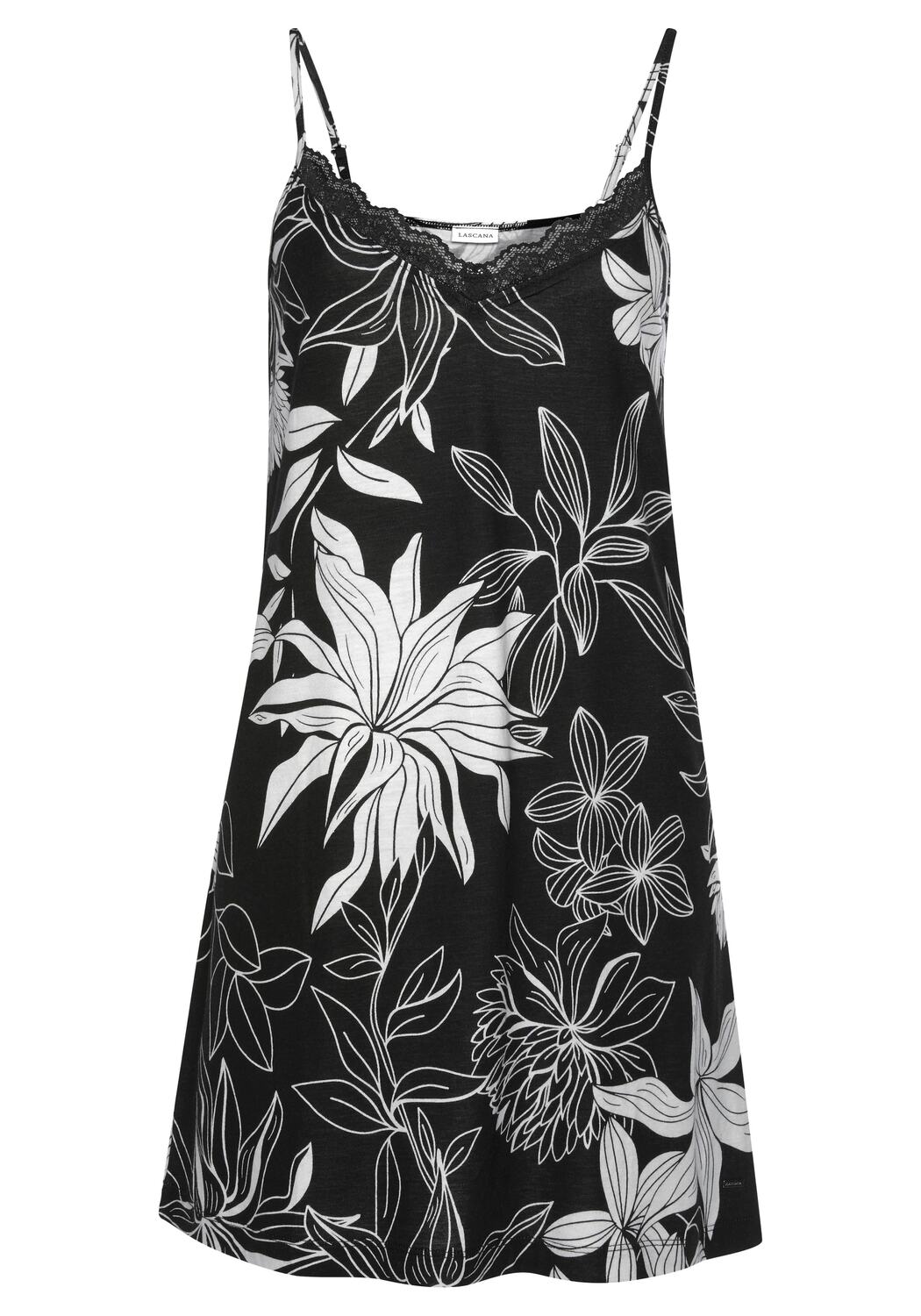 LASCANA Пеньюар в черном цвете
LASCANA Пеньюар в черном цвете