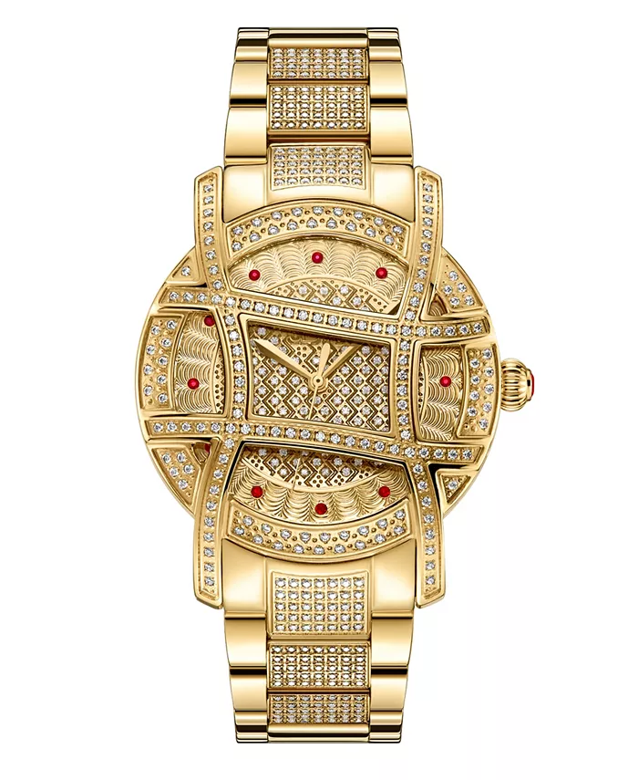 Женские часы Olympia Platinum Series Diamond (2 1/2 ct. t.w.) с позолотой 18K из нержавеющей стали, 38 мм Jbw
Женские часы Olympia Platinum Series Diamond (2 1/2 ct. t.w.) с позолотой 18K из нержавеющей стали, 38 мм Jbw