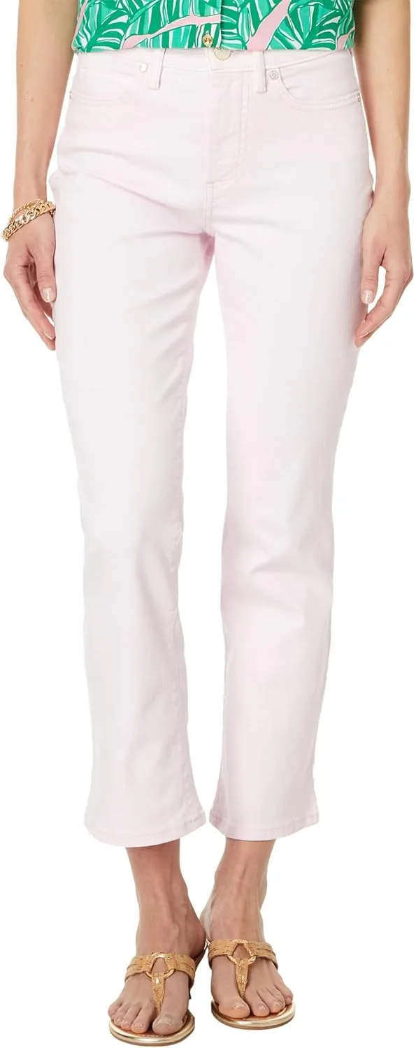 Lilly Pulitzer Women's Annet высокие укороченные брюки-клеш
Lilly Pulitzer Women's Annet высокие укороченные брюки-клеш