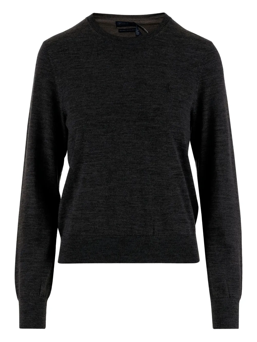 Шерстяной свитер с круглым вырезом Polo Ralph Lauren, черный
Шерстяной свитер с круглым вырезом Polo Ralph Lauren, черный