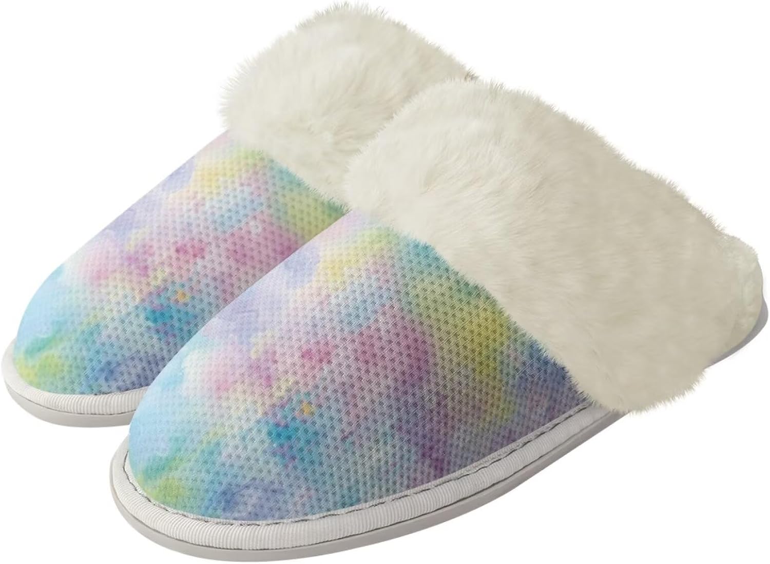 Женские домашние тапочки, комфортные, удобные, теплые и пушистые, с подошвой против скольжения, унисекс, мягкие плюшевые домашние туфли для спа и ванной Watdotory, Tie Dye Colorful
Женские домашние тапочки, комфортные, удобные, теплые и пушистые, с подошвой против скольжения, унисекс, мягкие плюшевые домашние туфли для спа и ванной Watdotory, Tie Dye Colorful