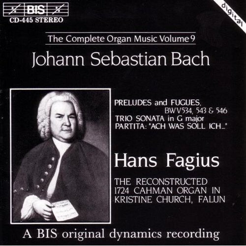 CD диск Bach / Fagius: Organ Works 9
CD диск Bach / Fagius: Organ Works 9