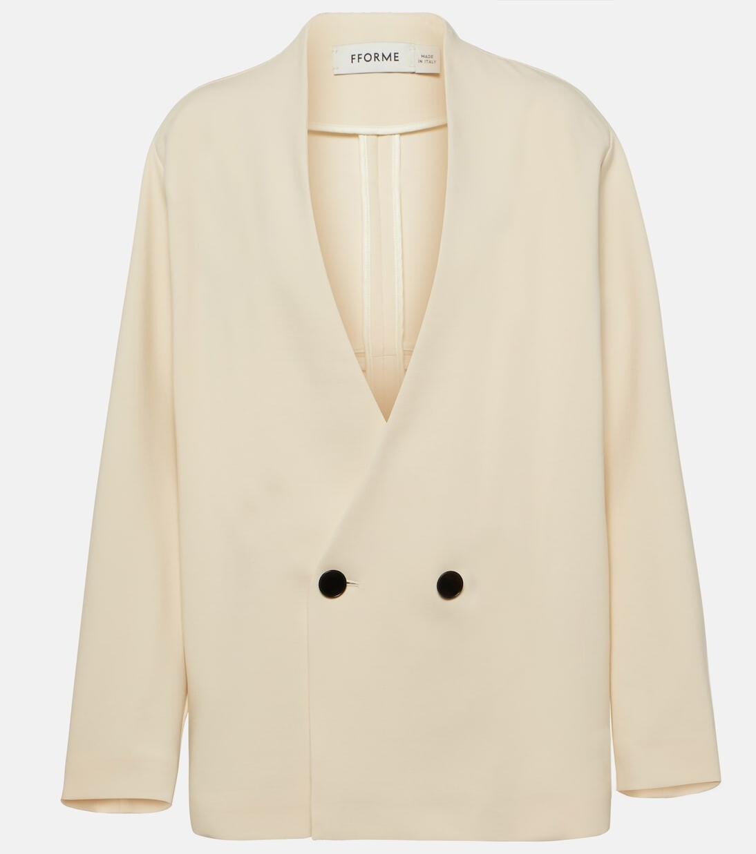 Блейзер velma оверсайз из смесовой шерсти Fforme, бежевый
Блейзер velma оверсайз из смесовой шерсти Fforme, бежевый