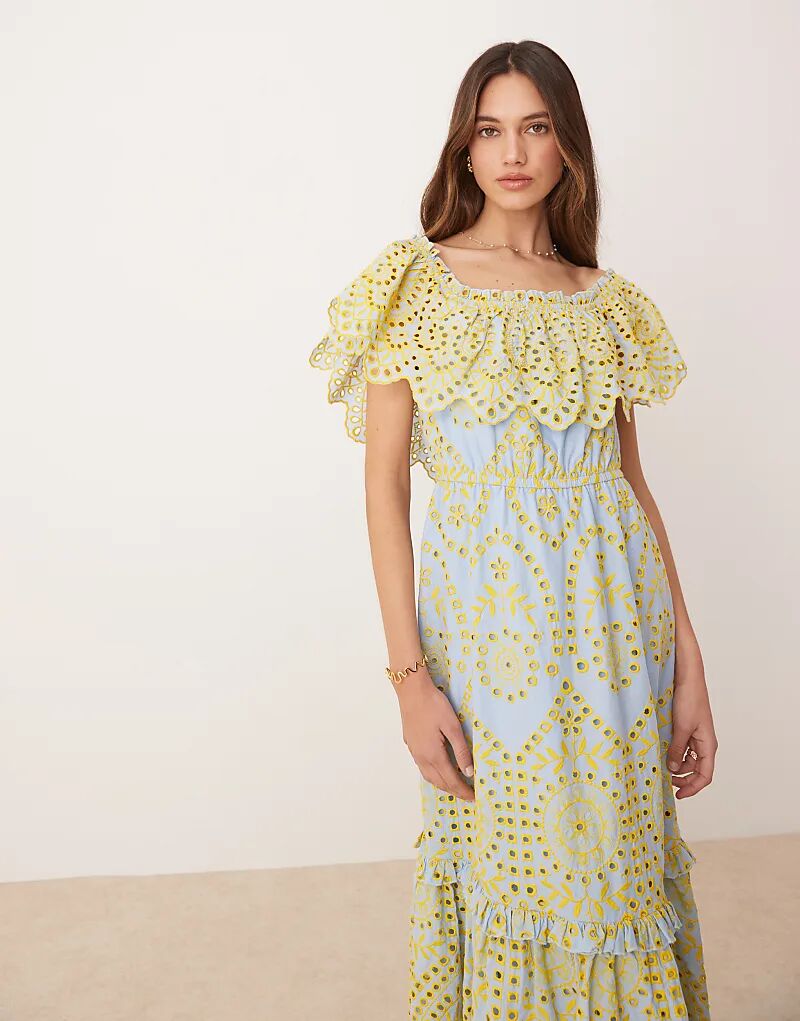 Платье миди Maya Broderie с вырезом в стиле бардо в цвете «многоцветный» Maya
Платье миди Maya Broderie с вырезом в стиле бардо в цвете «многоцветный» Maya