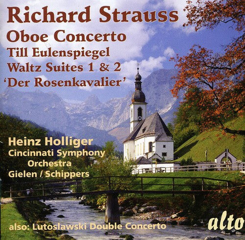CD диск Lutoslawski / Holliger / Strauss / Oboe Concerti: Double Concerto for Oboe & Harp
CD диск Lutoslawski / Holliger / Strauss / Oboe Concerti: Double Concerto for Oboe & Harp