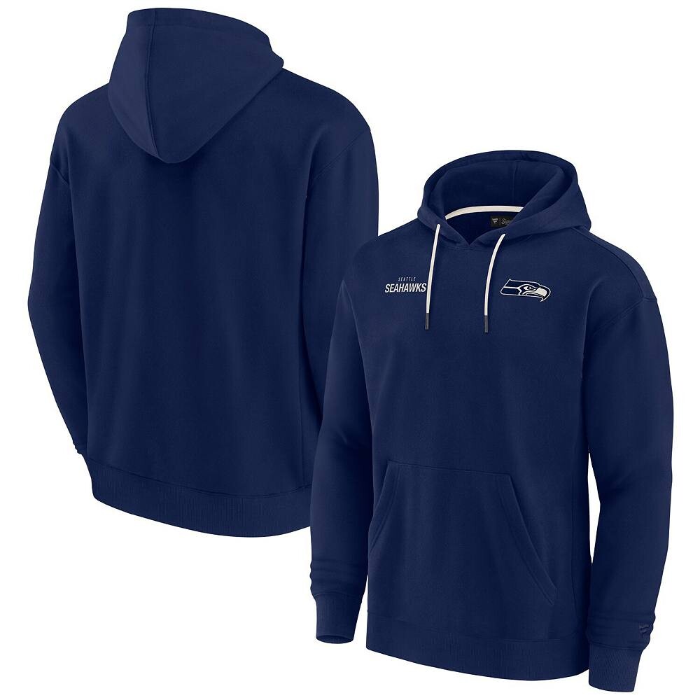 Унисекс Fanatics Signature College Navy Seattle Seahawks Супермягкий флисовый пуловер с капюшоном, цвет Sea Navy
Унисекс Fanatics Signature College Navy Seattle Seahawks Супермягкий флисовый пуловер с капюшоном, цвет Sea Navy