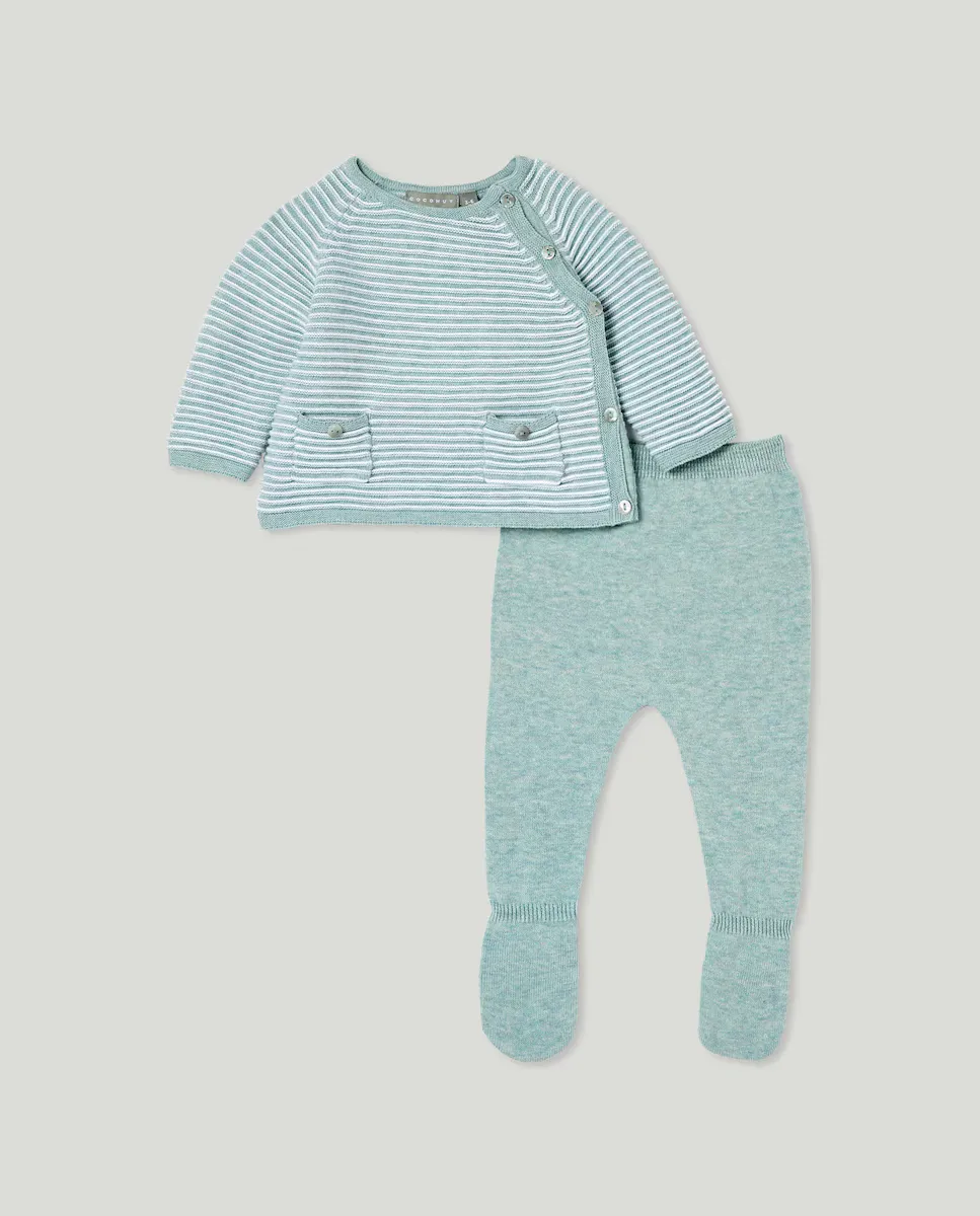 Набор детских трикотажей Coconut El Corte Inglés, зеленый
Набор детских трикотажей Coconut El Corte Inglés, зеленый