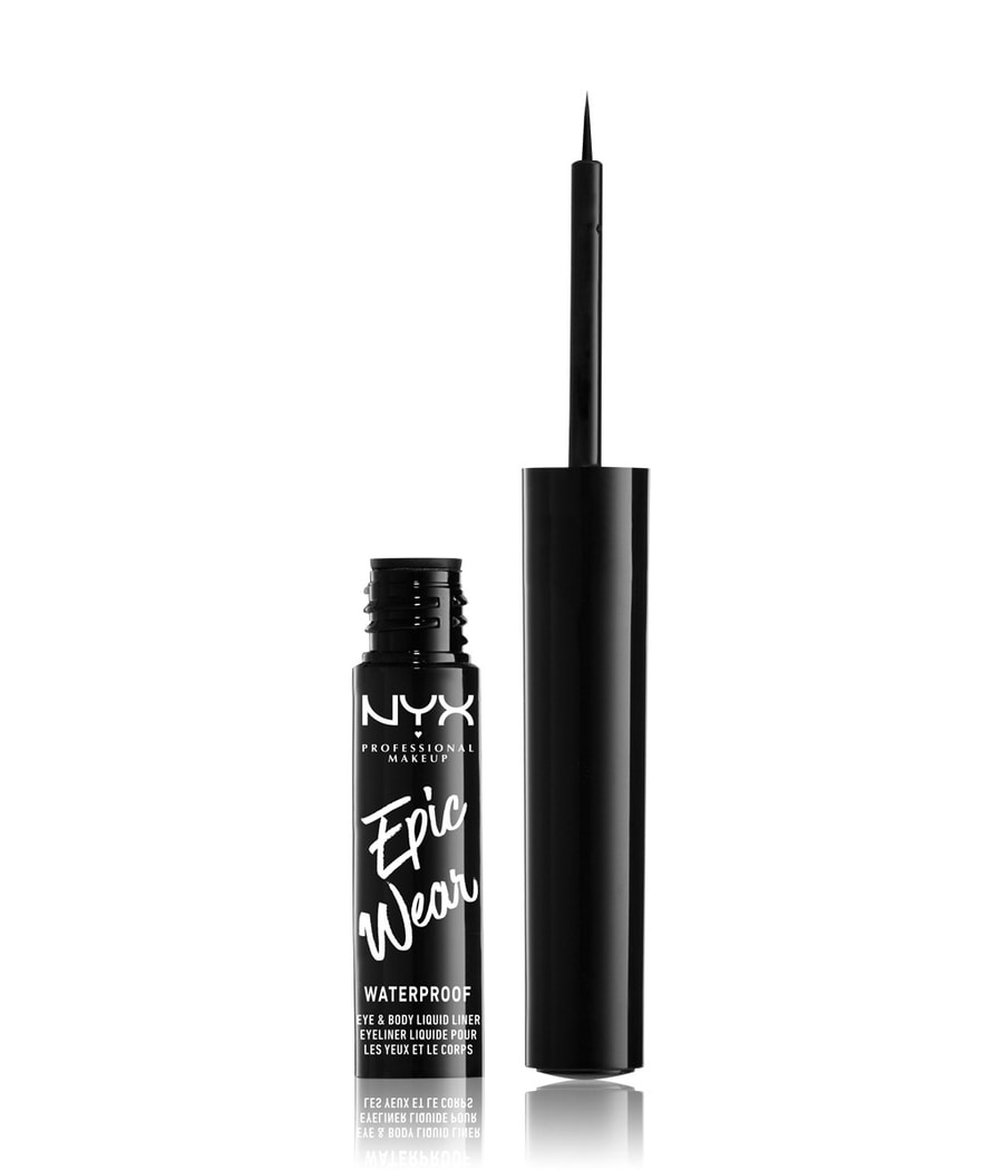 Подводка для глаз NYX Professional Makeup Epic Wear Metallic Liquid Liner, Nr. 01 - Black Metal, 3.5 ml
Подводка для глаз NYX Professional Makeup Epic Wear Metallic Liquid Liner, Nr. 01 - Black Metal, 3.5 ml