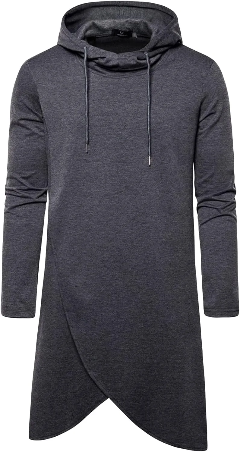 Мужской худи Irregular Split с капюшоном Slim Fit DGHM-JLMY
Мужской худи Irregular Split с капюшоном Slim Fit DGHM-JLMY