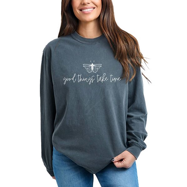 Good things take time баттерфляй лонгслив с покраской в готовом виде Simply Sage Market, Pepper
Good things take time баттерфляй лонгслив с покраской в готовом виде Simply Sage Market, Pepper