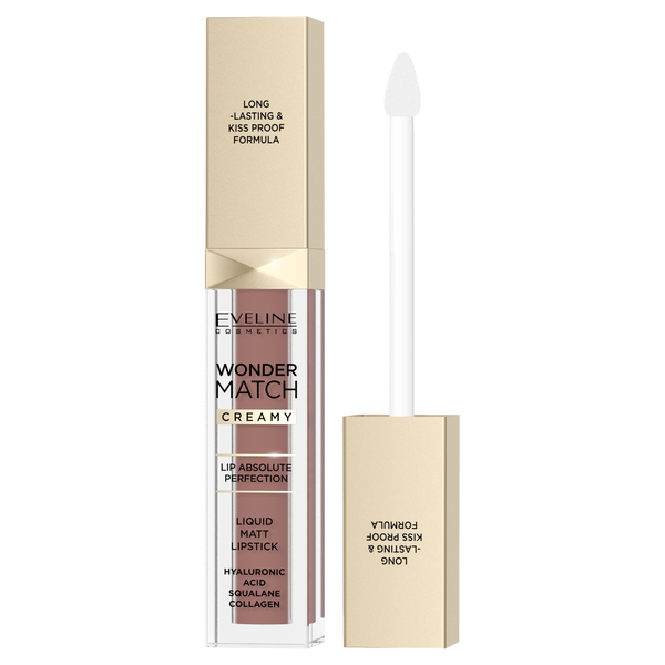 Матовая жидкая помада 09a молочно-нюдовая, 6,8 мл Eveline Cosmetics Wonder match, цвет 09a milky nude
Матовая жидкая помада 09a молочно-нюдовая, 6,8 мл Eveline Cosmetics Wonder match, цвет 09a milky nude