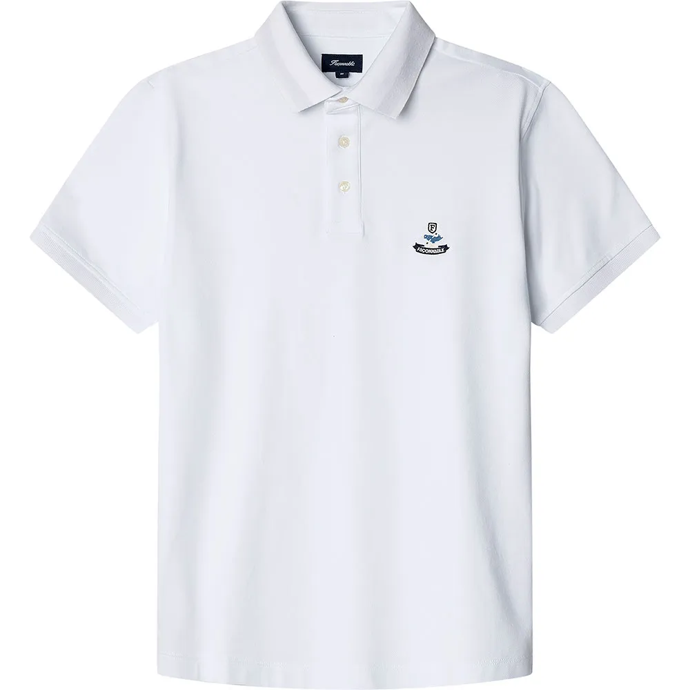 Поло с коротким рукавом Façonnable Birdie Pima Piq, белый
Поло с коротким рукавом Façonnable Birdie Pima Piq, белый