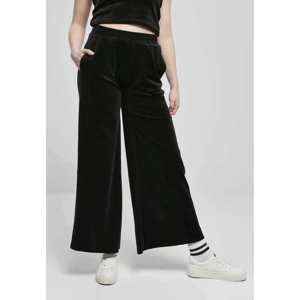 Брюки Urban Classics High Waist Straight Velvet, черный
Брюки Urban Classics High Waist Straight Velvet, черный