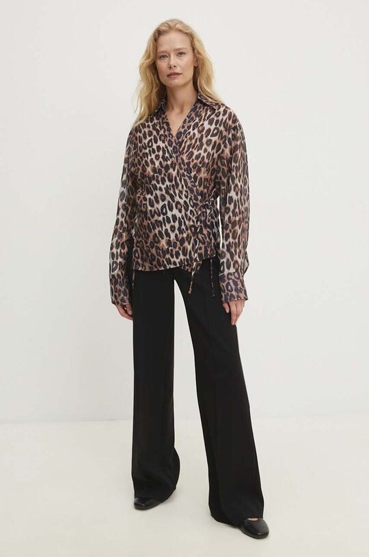 Рубашка Answear Lab, коричневый 
Рубашка Answear Lab, коричневый