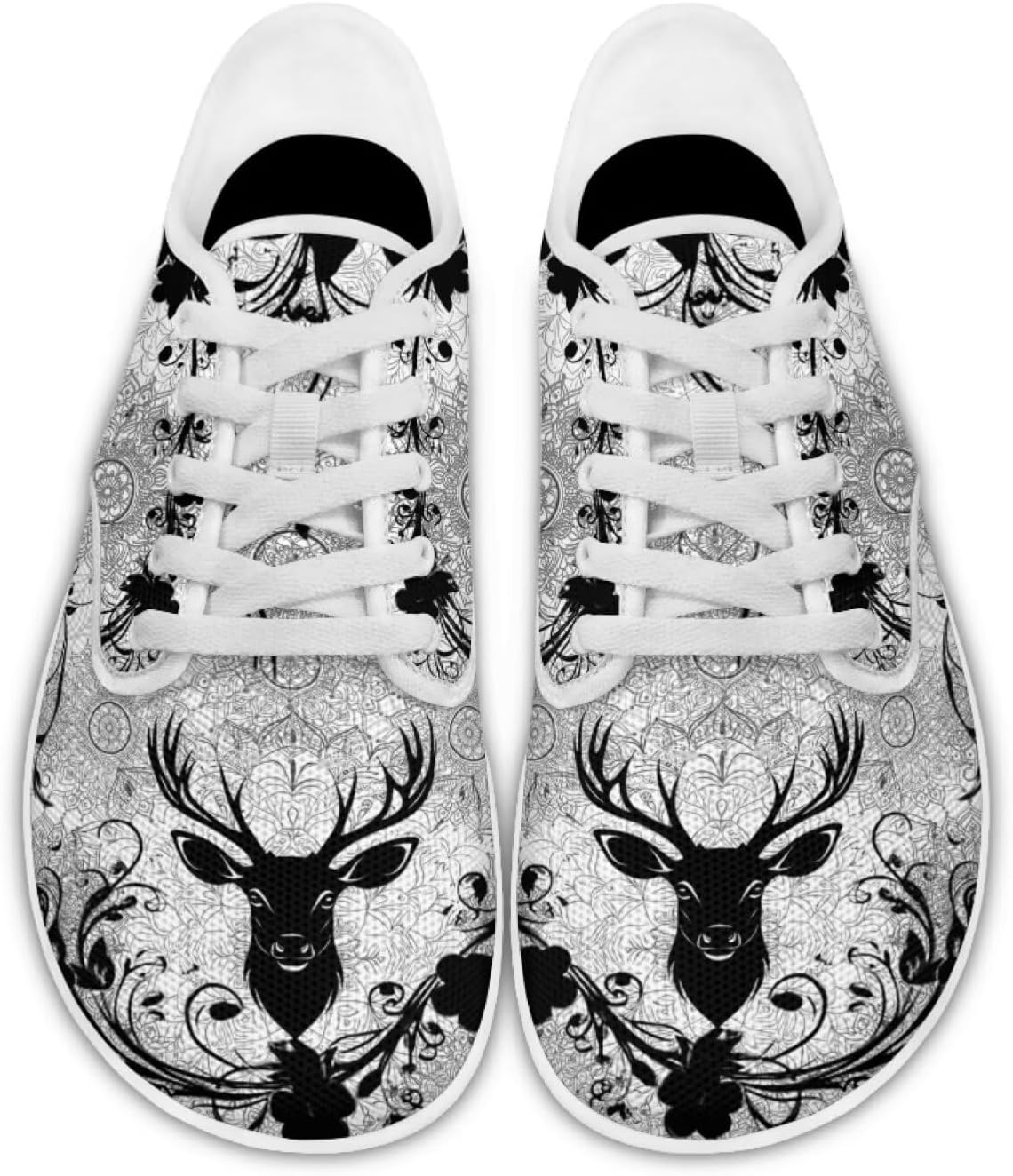 Кроссовки для женщин и мужчин с широким носком, нулевая посадка, минималистичные, комфортные для тенниса, офиса и повседневной носки Pointodoor, Deer Boho Mandala
Кроссовки для женщин и мужчин с широким носком, нулевая посадка, минималистичные, комфортные для тенниса, офиса и повседневной носки Pointodoor, Deer Boho Mandala
