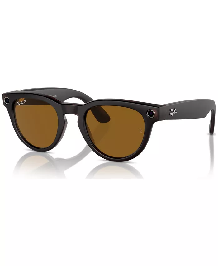 Унисекс солнцезащитные очки AI Meta Gen1 Headliner Polarized, RW4009 Ray-Ban, черный
Унисекс солнцезащитные очки AI Meta Gen1 Headliner Polarized, RW4009 Ray-Ban, черный
