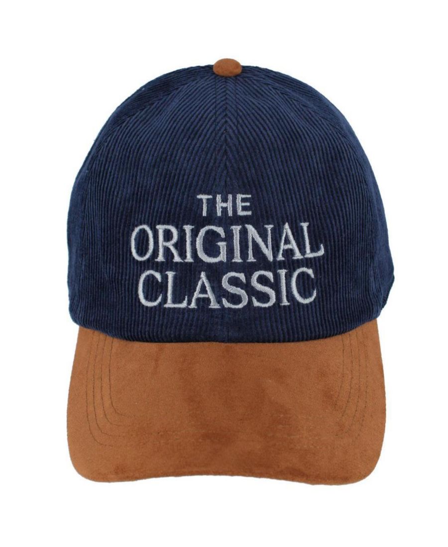 Мужская классическая вельветовая бейсболка The Original с пятью панелями и козырьком из искусственной замши TRAFALGAR, Navy
Мужская классическая вельветовая бейсболка The Original с пятью панелями и козырьком из искусственной замши TRAFALGAR, Navy