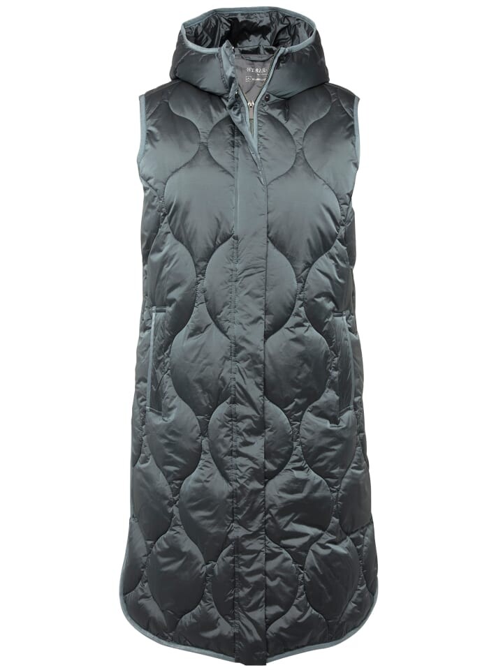 Утепленный жилет Ulla Popken, цвет graublau 
Утепленный жилет Ulla Popken, цвет graublau