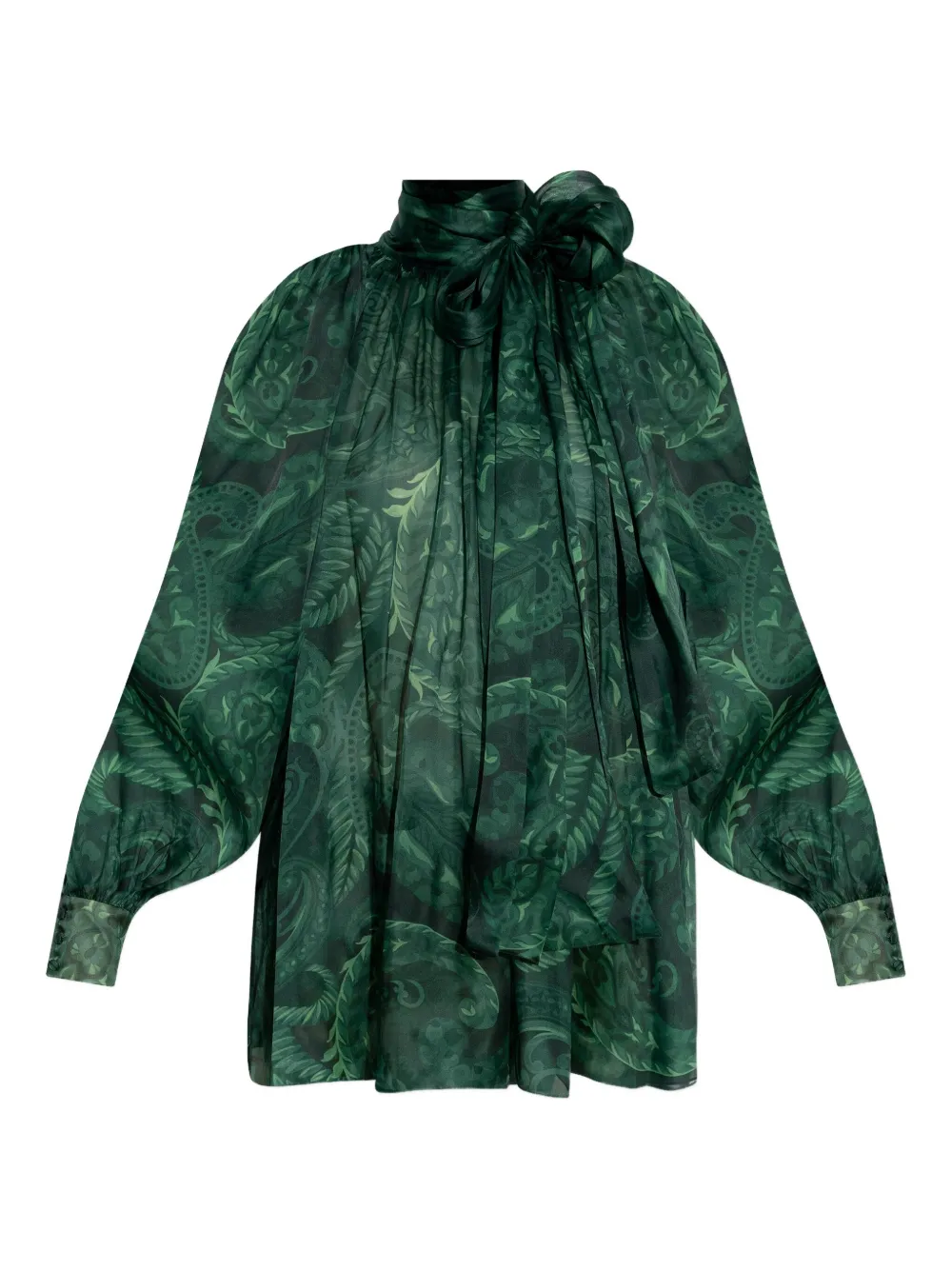 Блузка с принтом пейсли ETRO, зеленый
Блузка с принтом пейсли ETRO, зеленый