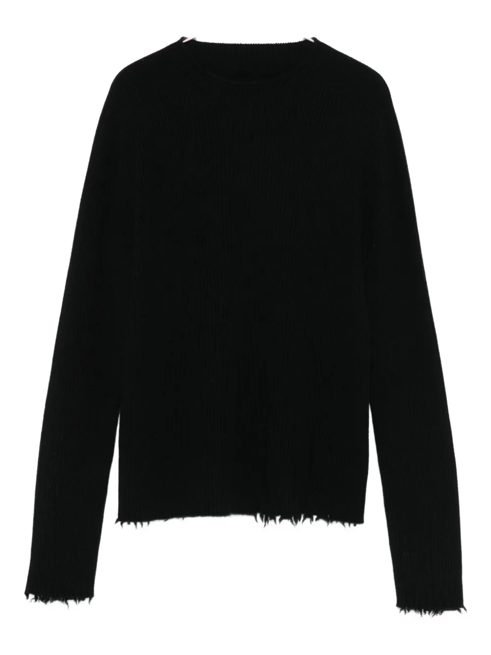 Рифленый свитер Uma Wang, черный 
Рифленый свитер Uma Wang, черный