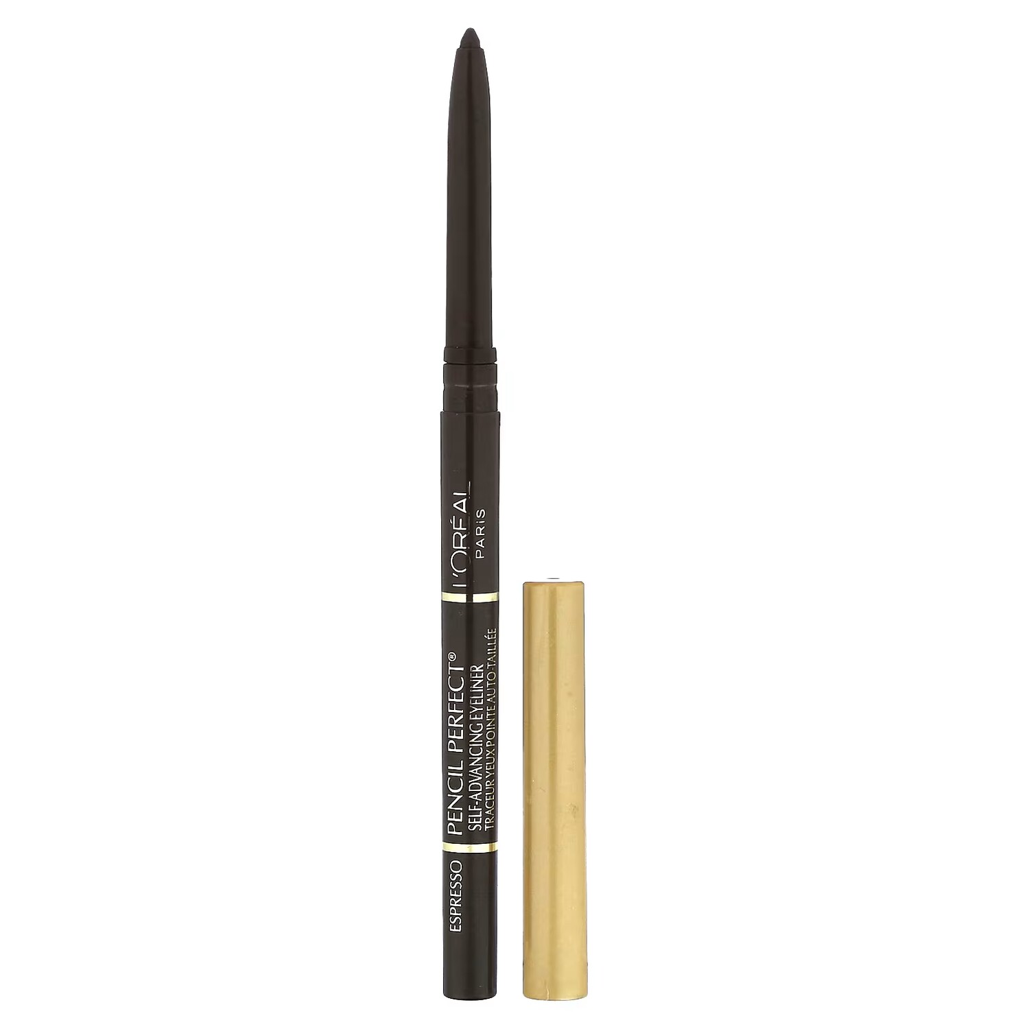 L'Oréal Pencil Perfect Самовыравнивающаяся подводка для глаз 130 Espresso 0,01 унции (280 мг)
L'Oréal Pencil Perfect Самовыравнивающаяся подводка для глаз 130 Espresso 0,01 унции (280 мг)