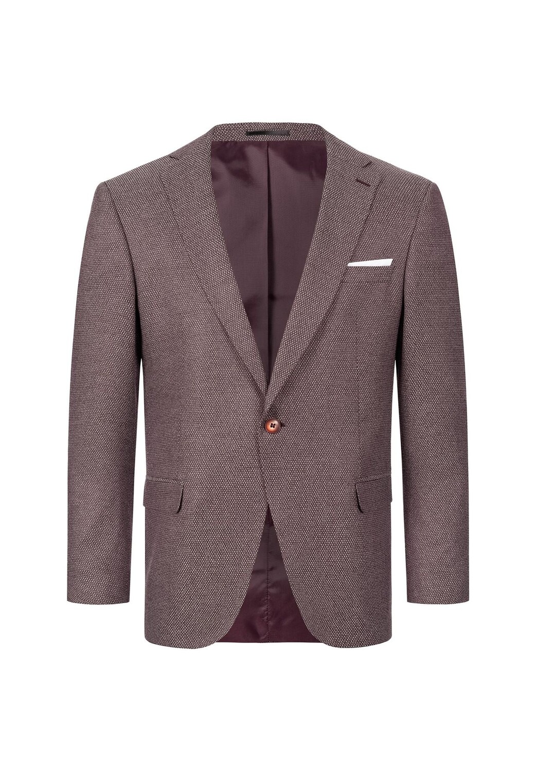 Узкий пиджак INDUMENTUM, винно-красный 
Узкий пиджак INDUMENTUM, винно-красный