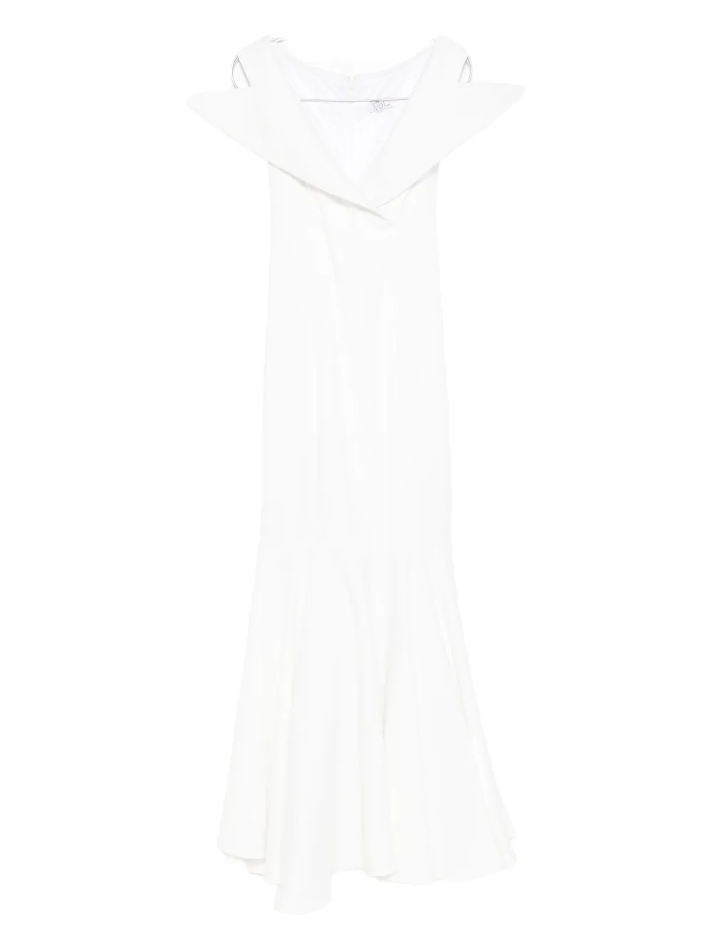 Платье с открытыми плечами Vestiaire d'un Oiseau Libre, белый
Платье с открытыми плечами Vestiaire d'un Oiseau Libre, белый