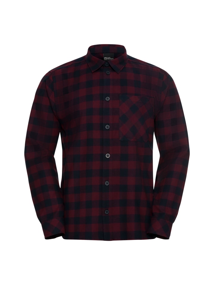 Jack Wolfskin Легкая фланелевая рубашка, размер M, красного цвета
Jack Wolfskin Легкая фланелевая рубашка, размер M, красного цвета