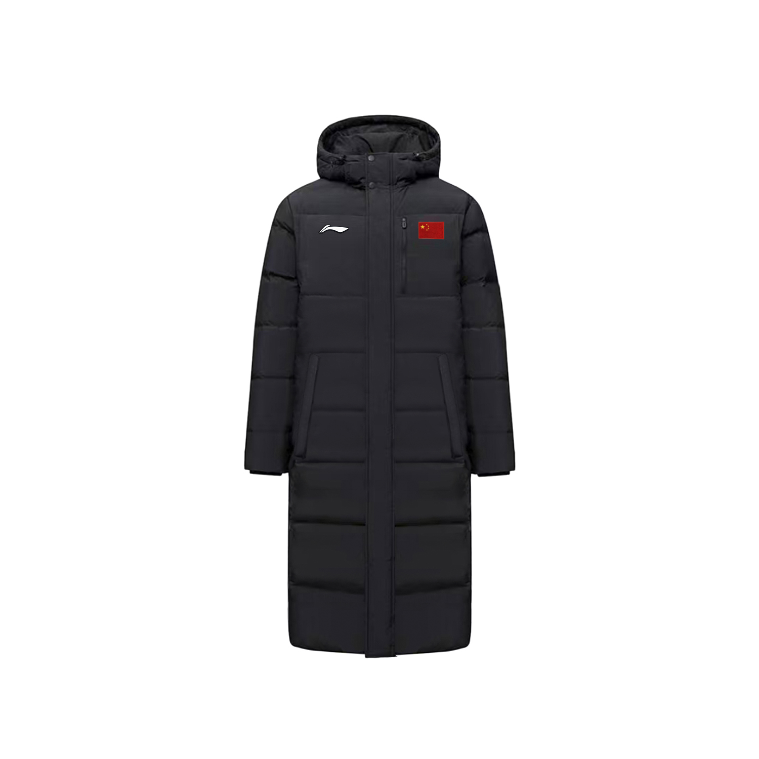 LINING Длинная пуховая куртка Unisex Black/White
LINING Длинная пуховая куртка Unisex Black/White