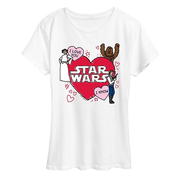 Футболка женская с принтом Valentine's Day Star Wars, White
Футболка женская с принтом Valentine's Day Star Wars, White