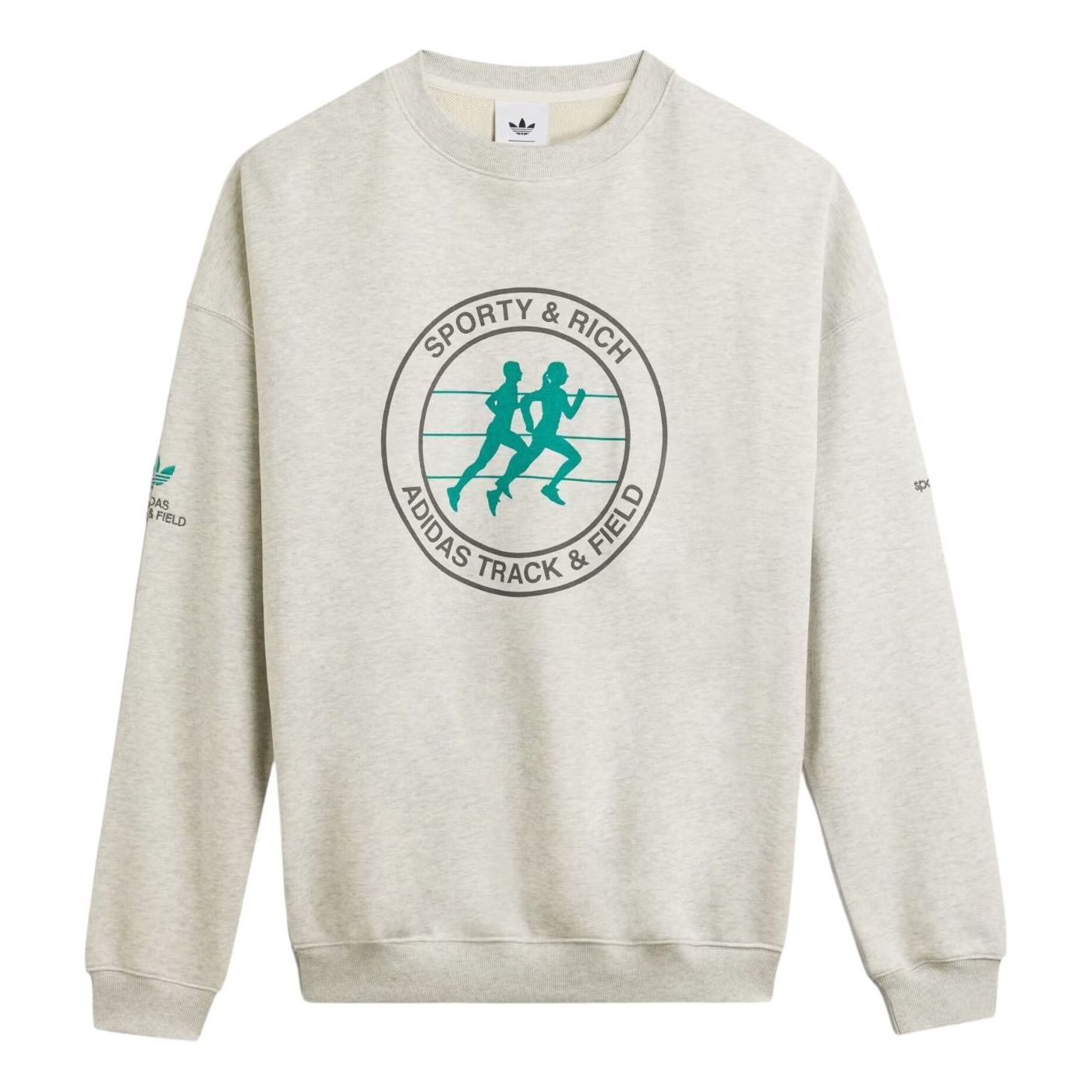 Толстовка (WMNS) adidas x Sporty & Rich Sweatshirt 'Gray'
Толстовка (WMNS) adidas x Sporty & Rich Sweatshirt 'Gray'