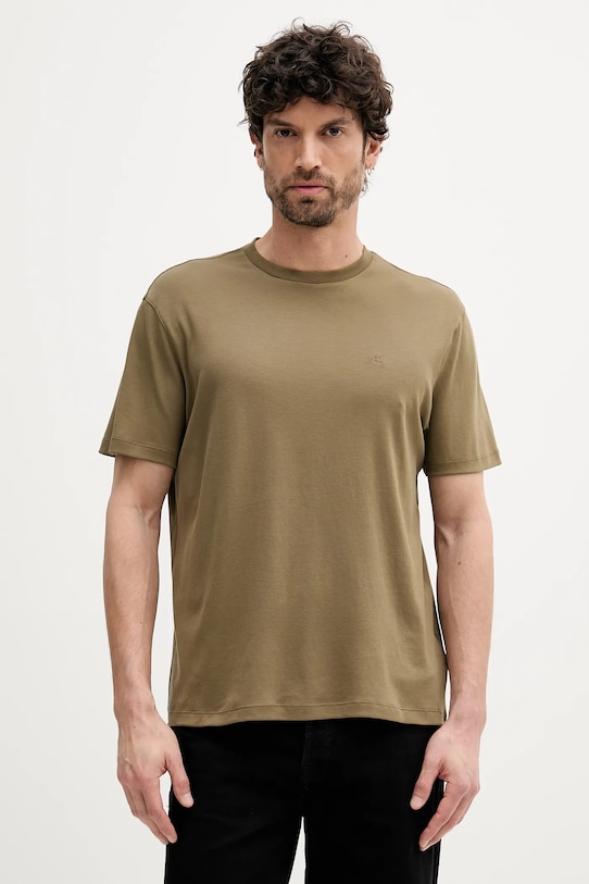 Хлопковая футболка Calvin Klein, зеленый
Хлопковая футболка Calvin Klein, зеленый