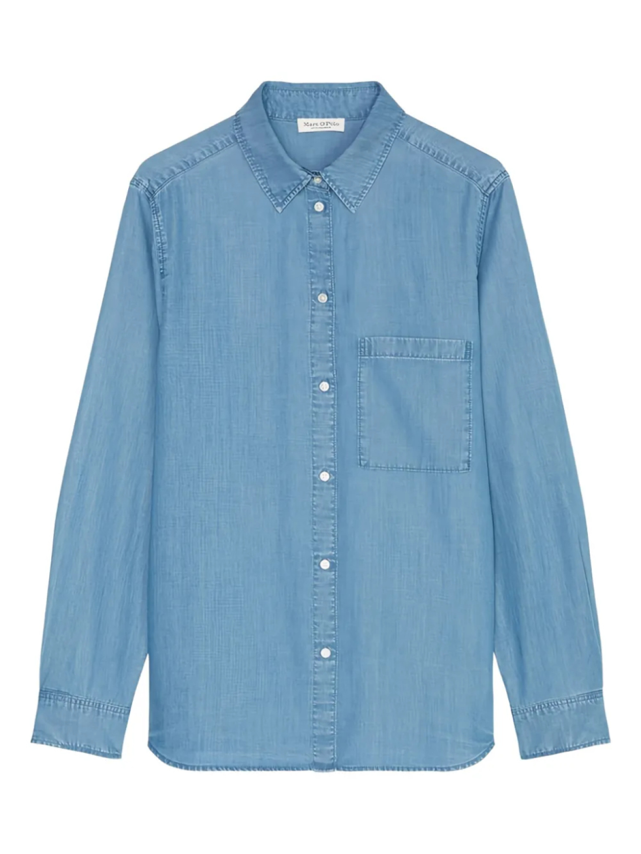 Marc O'Polo джинсовая рубашка на пуговицах, синий
Marc O'Polo джинсовая рубашка на пуговицах, синий