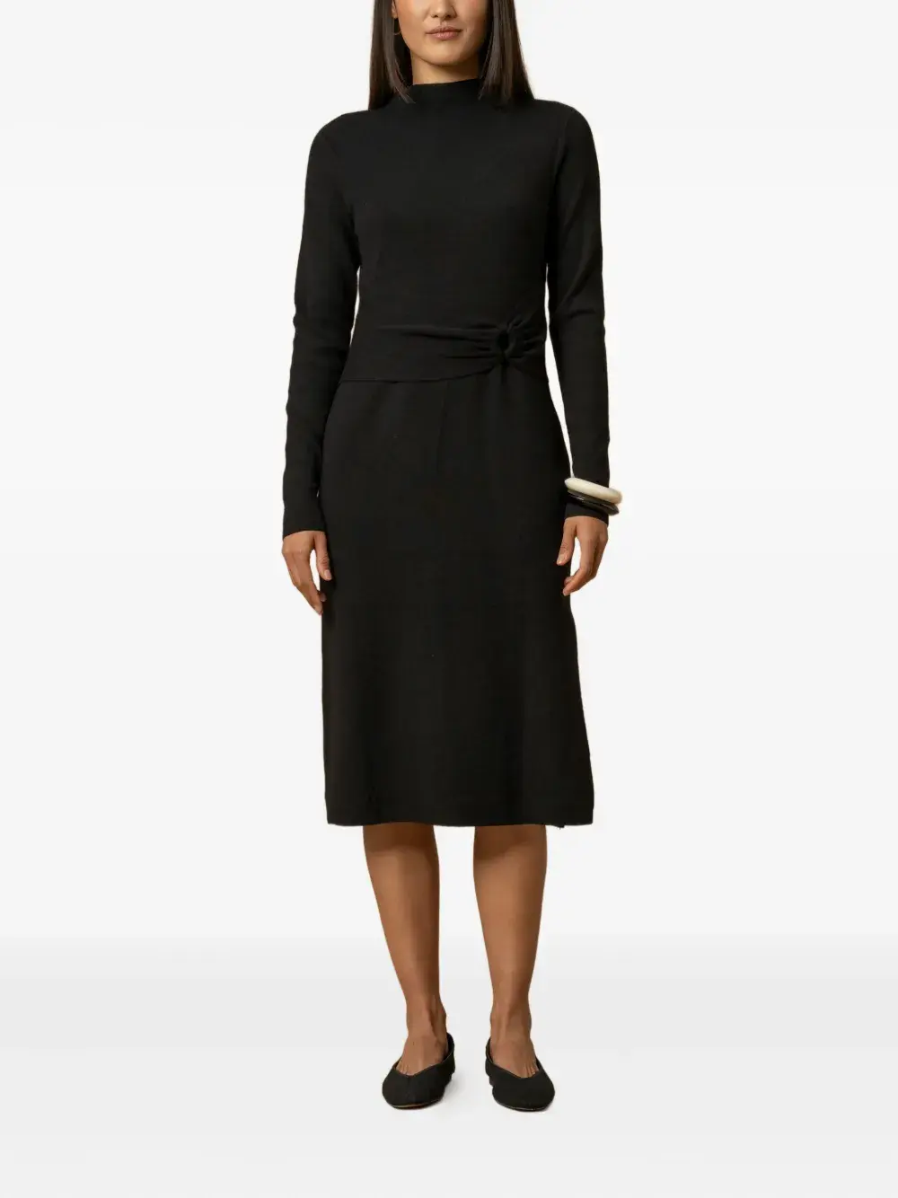Платье миди Juana с узлом Kocca, черный
Платье миди Juana с узлом Kocca, черный