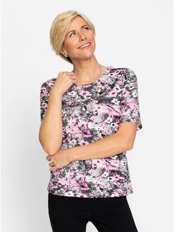 Рубашка с круглым вырезом в серо-розовом цвете WITT WEIDEN
Рубашка с круглым вырезом в серо-розовом цвете WITT WEIDEN