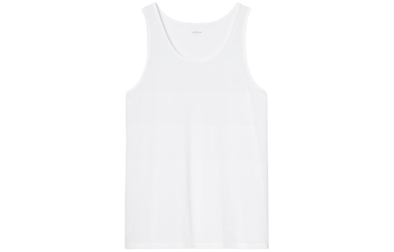 Мужская майка UNIQLO, белая 
Мужская майка UNIQLO, белая