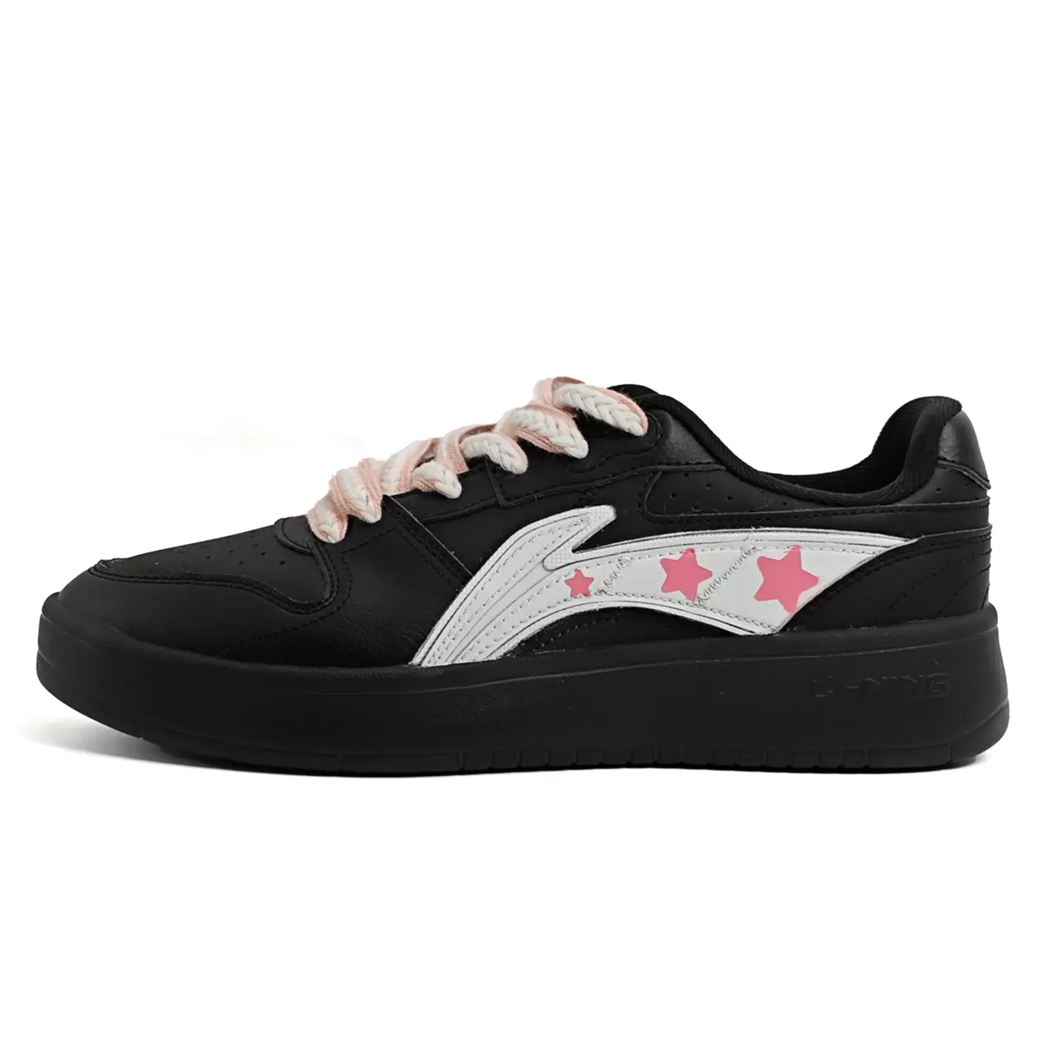 LINING Кроссовки для скейтбординга Acer Truncatum с противоскользящим покрытием и износостойкими легкими низкими верхами, мужские, черные, розовые, белые
LINING Кроссовки для скейтбординга Acer Truncatum с противоскользящим покрытием и износостойкими легкими низкими верхами, мужские, черные, розовые, белые