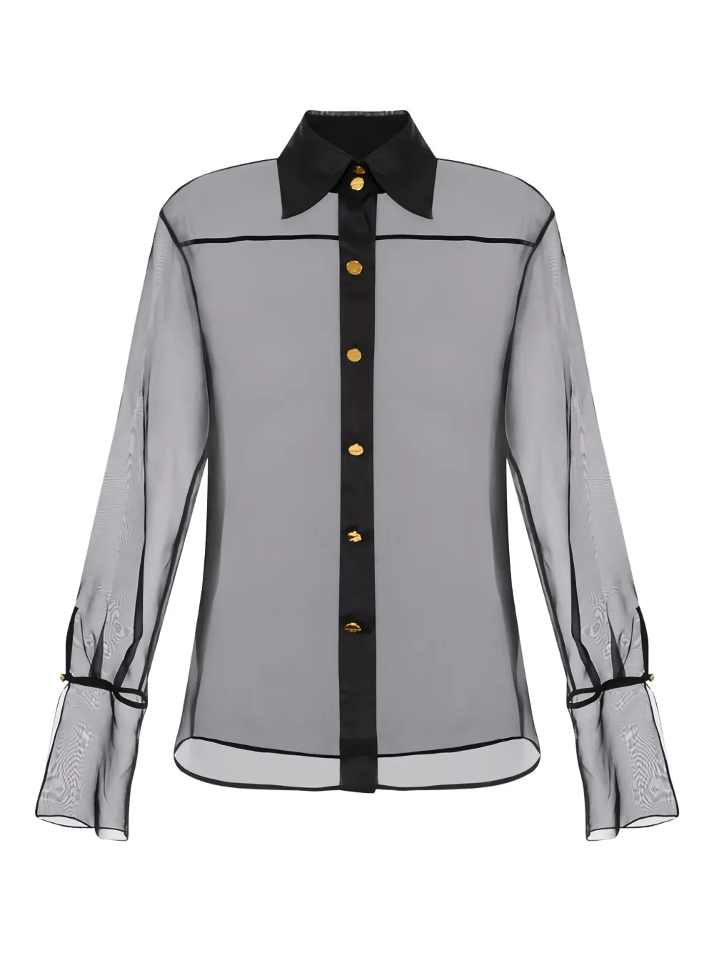 Блузка на пуговицах Elisabetta Franchi, черный
Блузка на пуговицах Elisabetta Franchi, черный