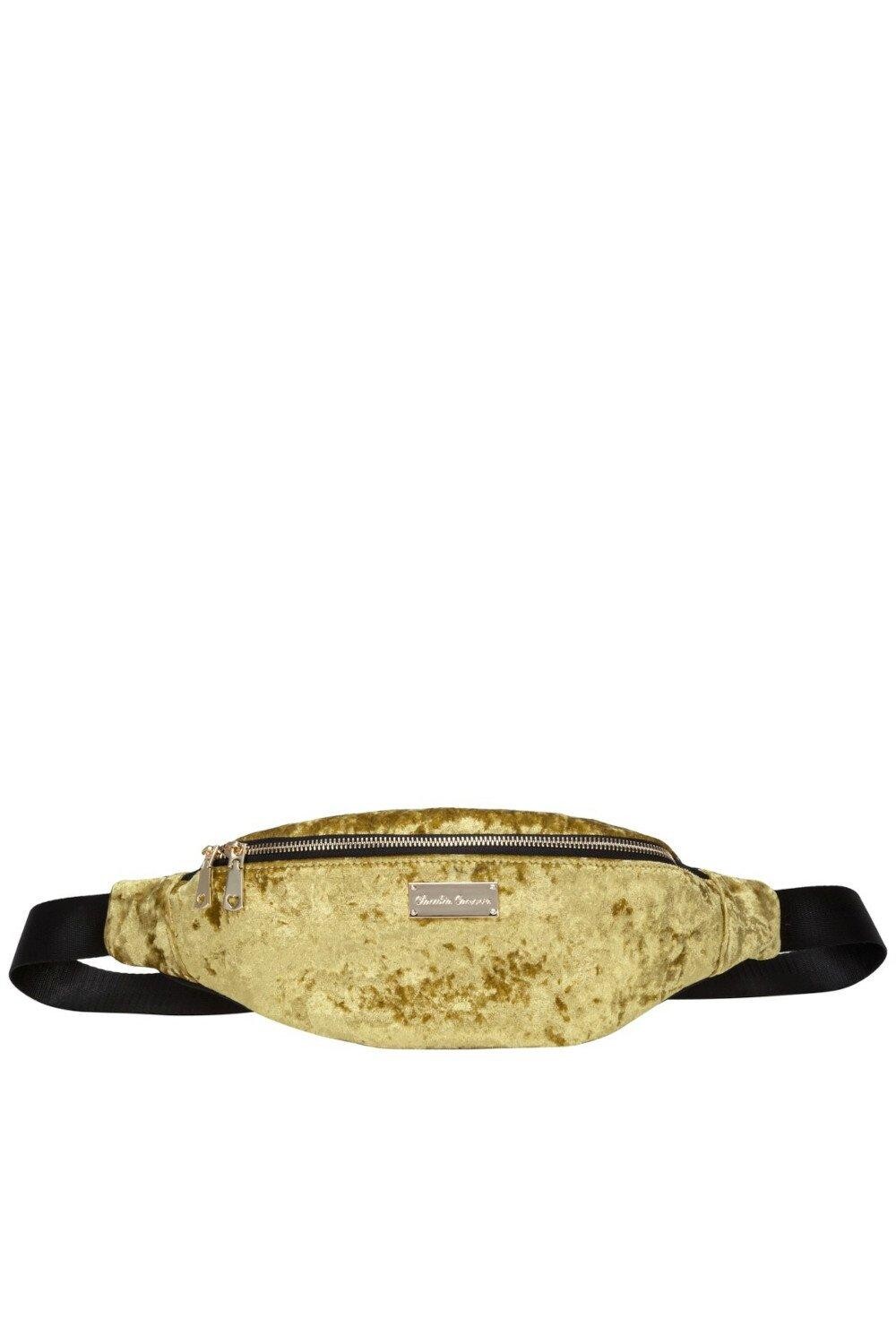 Велюровая поясная сумка Claudia Canova, золото
Велюровая поясная сумка Claudia Canova, золото