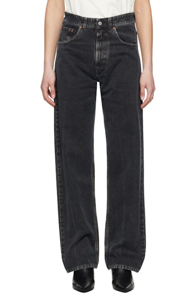 Черные джинсы с 5 карманами MM6 Maison Margiela
Черные джинсы с 5 карманами MM6 Maison Margiela