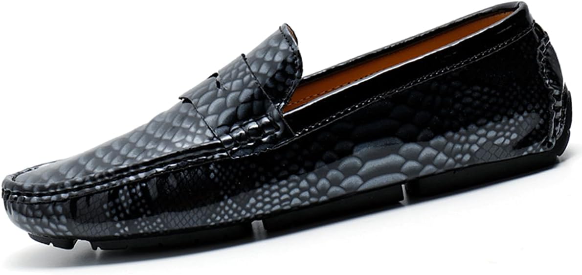 Мужские слипоны-лоферы с принтом под змею, кожаная обувь для улицы Dacnakby, черный
Мужские слипоны-лоферы с принтом под змею, кожаная обувь для улицы Dacnakby, черный