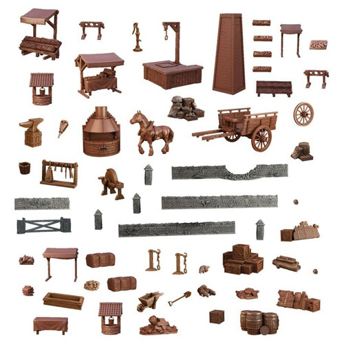 Фигурки Terraincrate: Town Centre Mantic Games
Фигурки Terraincrate: Town Centre Mantic Games