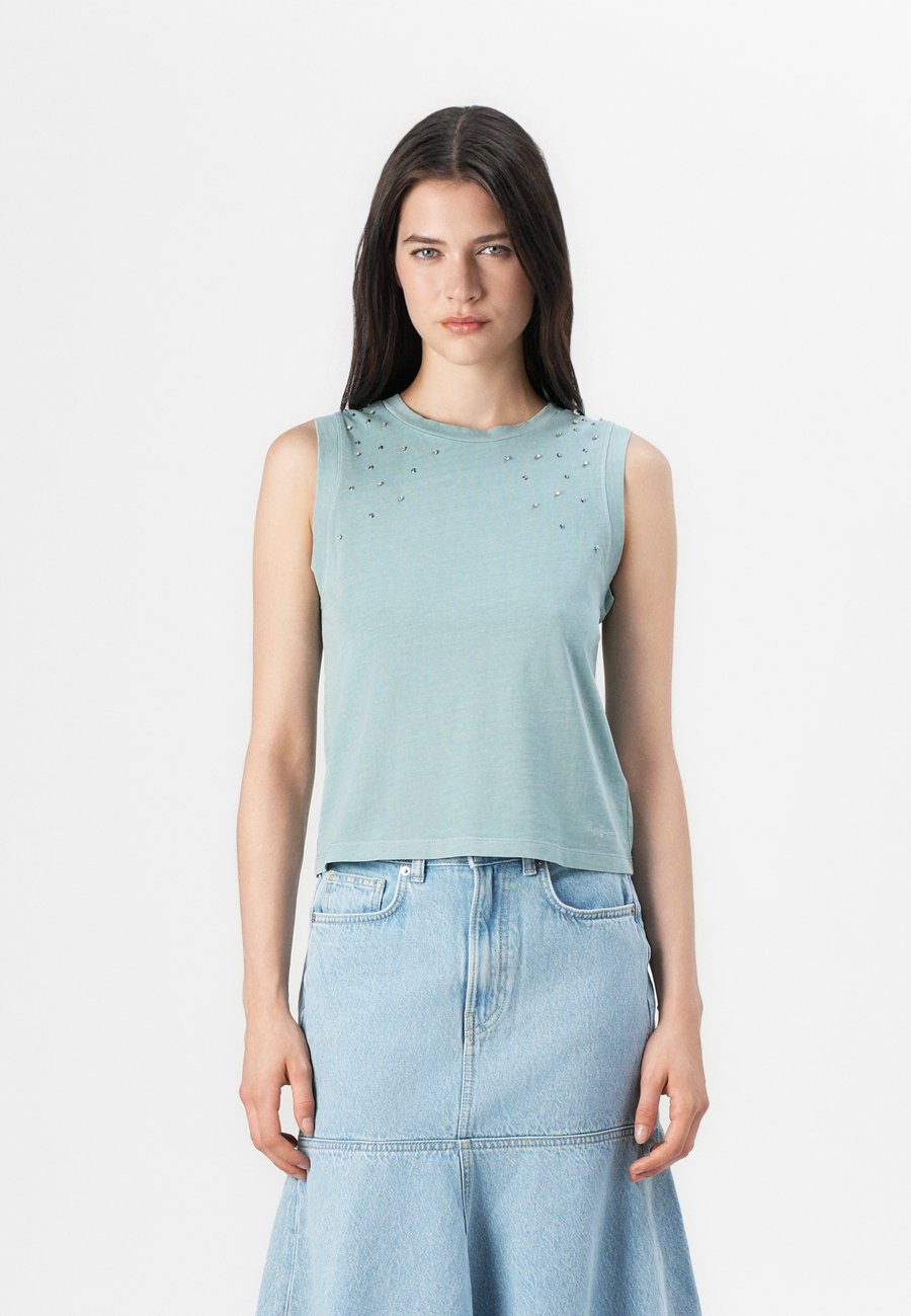 Топ Pepe Jeans BEGA, Drill Blue/Blue
Топ Pepe Jeans BEGA, Drill Blue/Blue