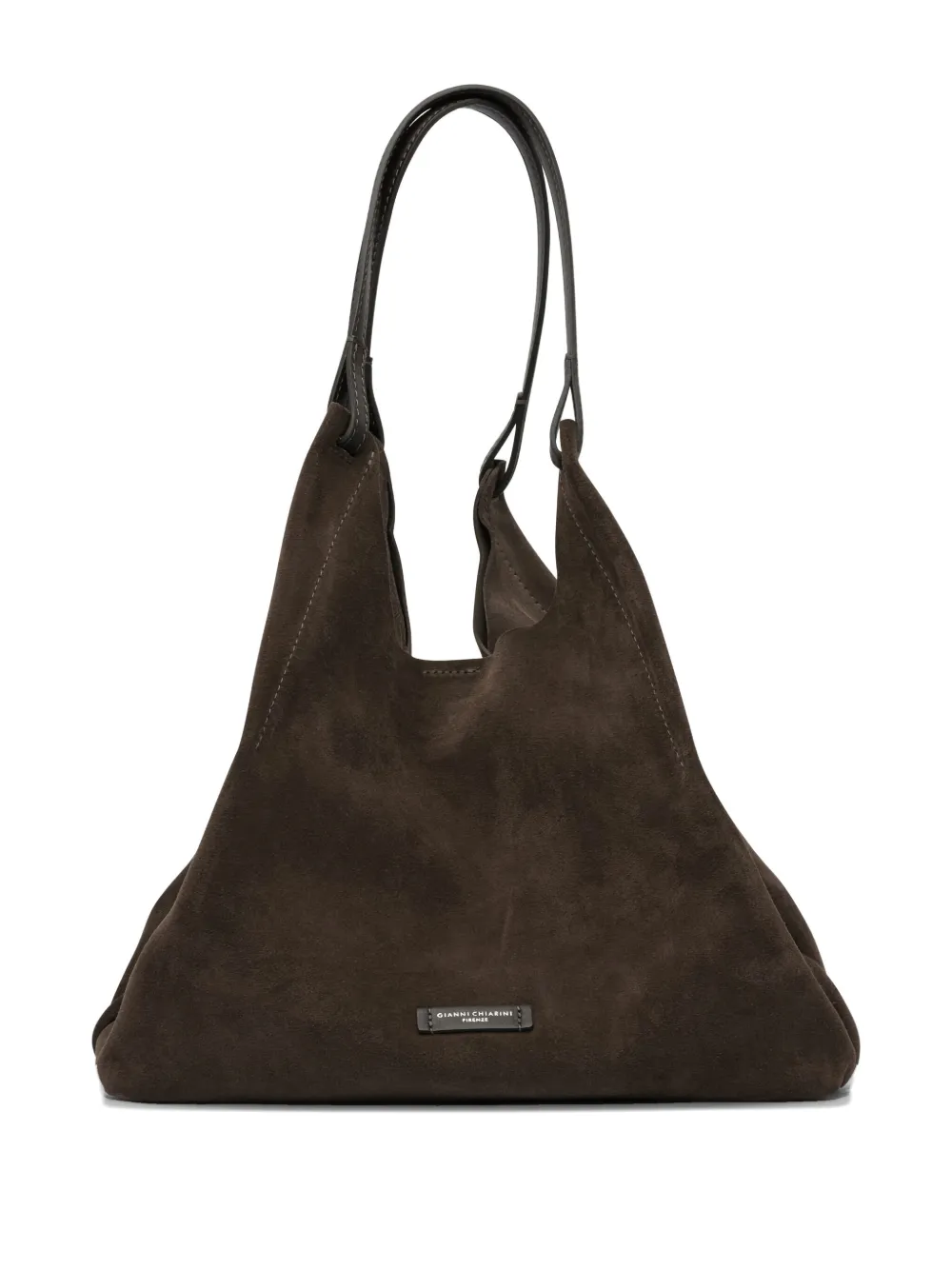 Замшевая большая сумка Dua GIANNI CHIARINI, коричневый
Замшевая большая сумка Dua GIANNI CHIARINI, коричневый