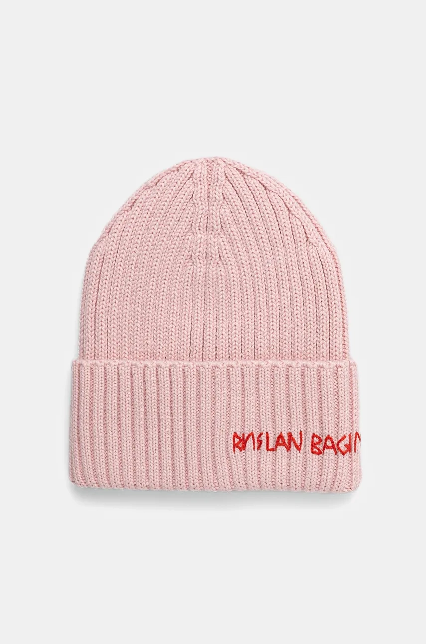 Шерстяная шапка Руслана Багинского RUSLAN BAGINSKIY, розовый
Шерстяная шапка Руслана Багинского RUSLAN BAGINSKIY, розовый