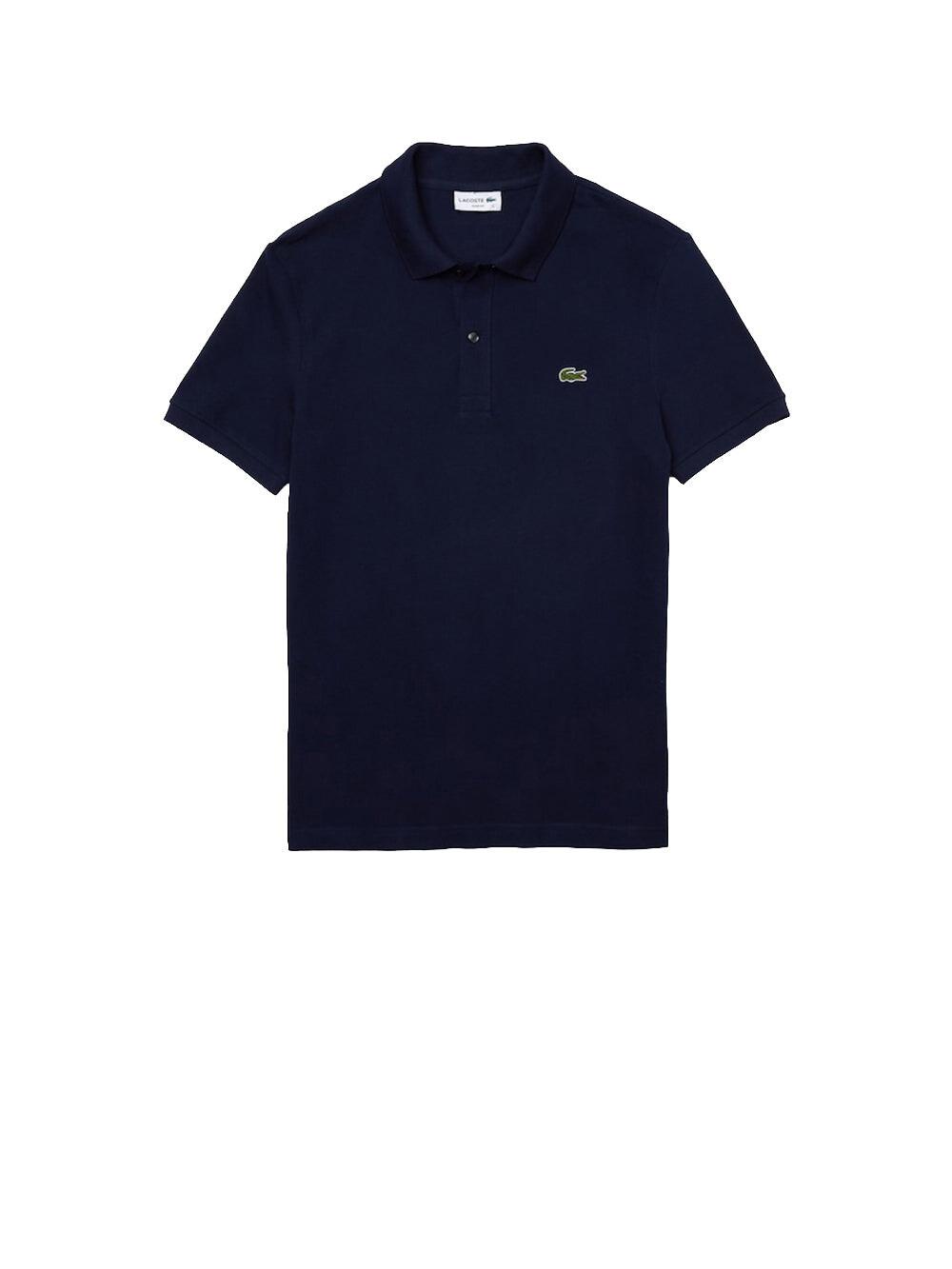 Темно-синяя мужская футболка-поло Lacoste
Темно-синяя мужская футболка-поло Lacoste
