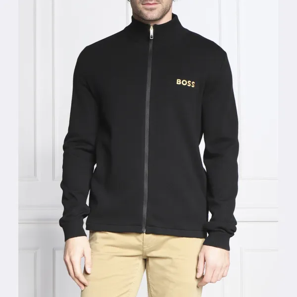 Zolram свитер стандартного кроя с добавлением шерсти Boss, черный
Zolram свитер стандартного кроя с добавлением шерсти Boss, черный