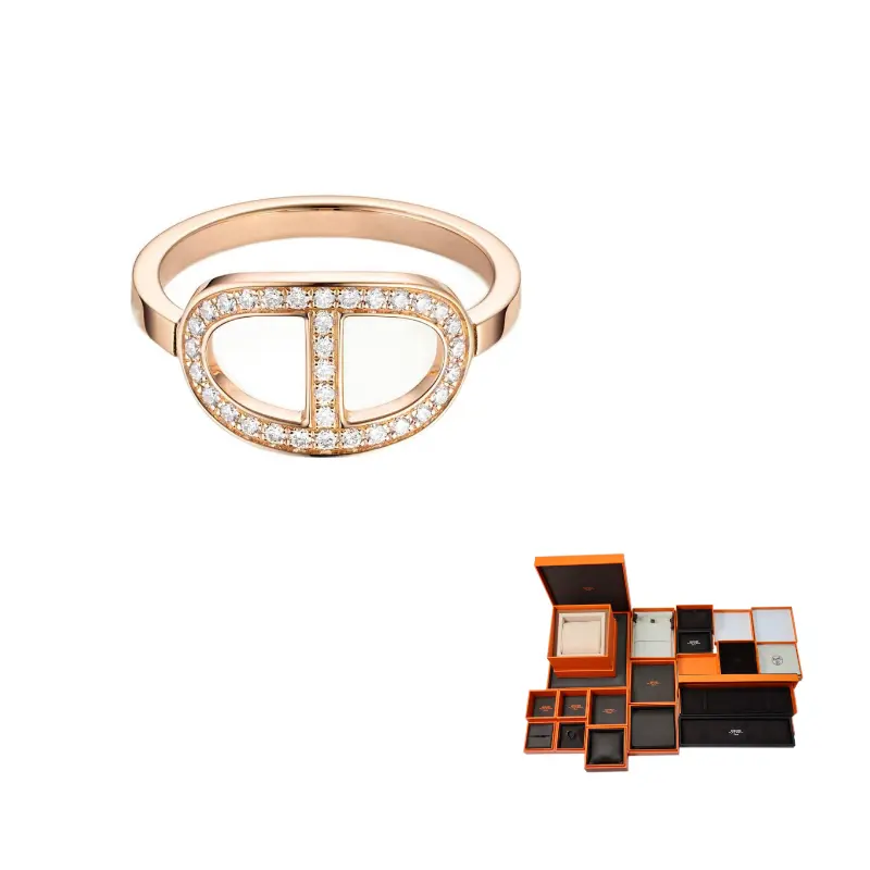 Кольцо Chaine D'Ancre для женщин HERMES
Кольцо Chaine D'Ancre для женщин HERMES