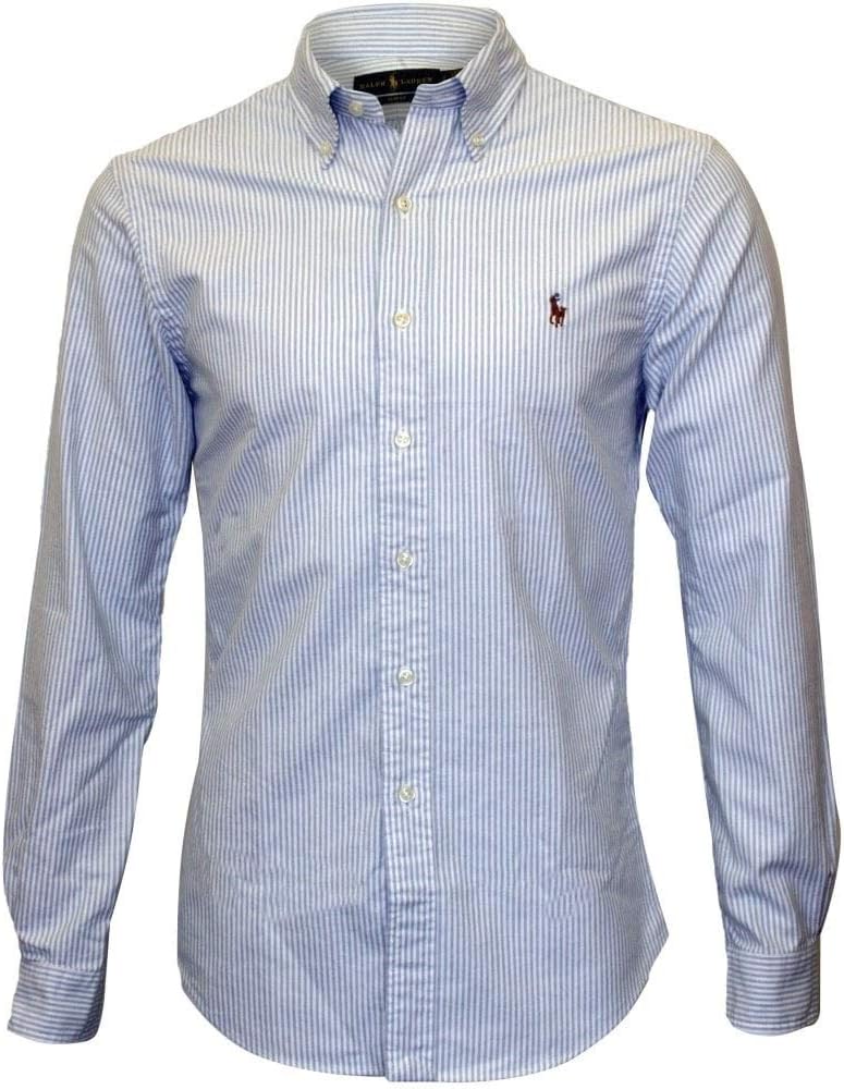 Polo RL мужская рубашка с длинным рукавом Slim Fit POLO RALPH LAUREN, Basic Blue/White Stripe
Polo RL мужская рубашка с длинным рукавом Slim Fit POLO RALPH LAUREN, Basic Blue/White Stripe